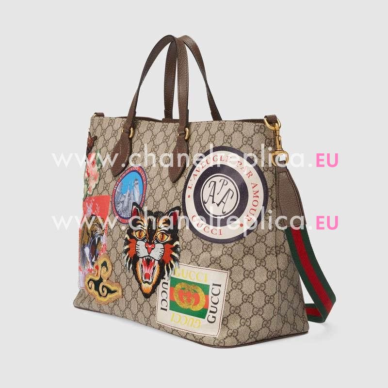 Gucci Gucci Courrier soft GG Supreme tote bag 474085 K9RNT 8967