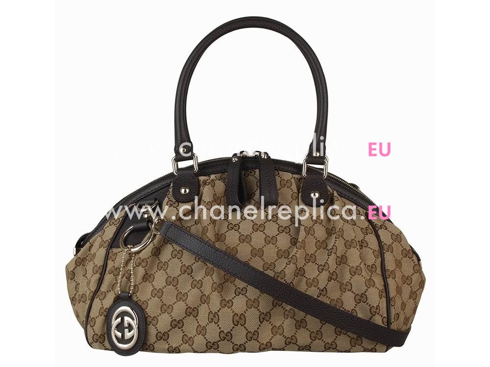 Gucci cruise sukey medium Crossbody bag (Coffee) 223974C
