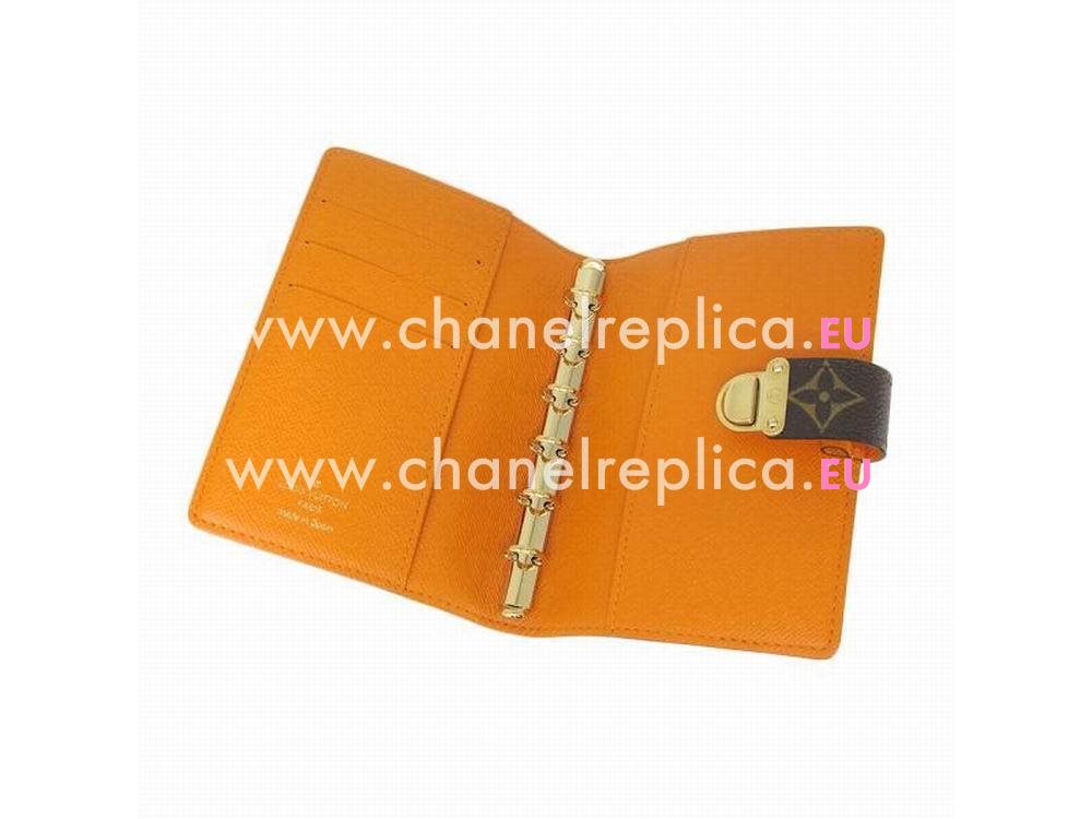 Louis Vuitton Monogram Koala Agenda Orange PM R21015