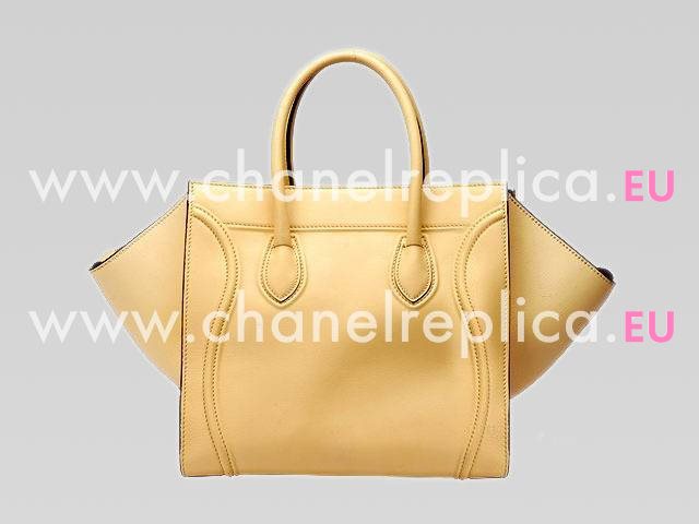 Celine Square Phantom Luggage Bag Faint Yellow CE43739