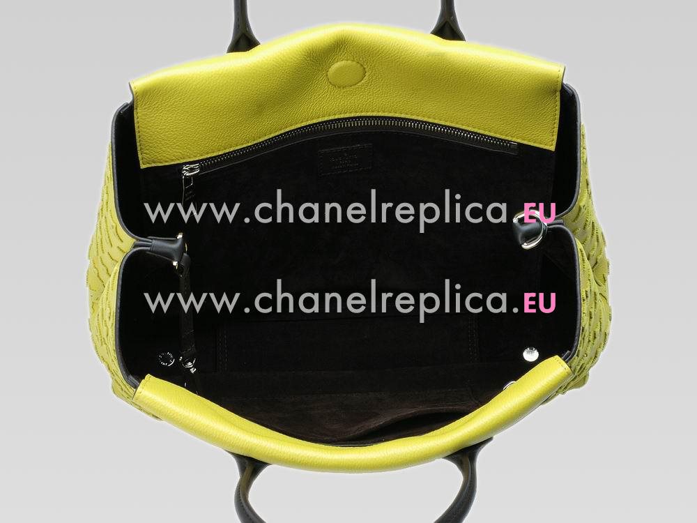 Louis Vuitton Veau Cachmire Leather W PM Yellow M94337