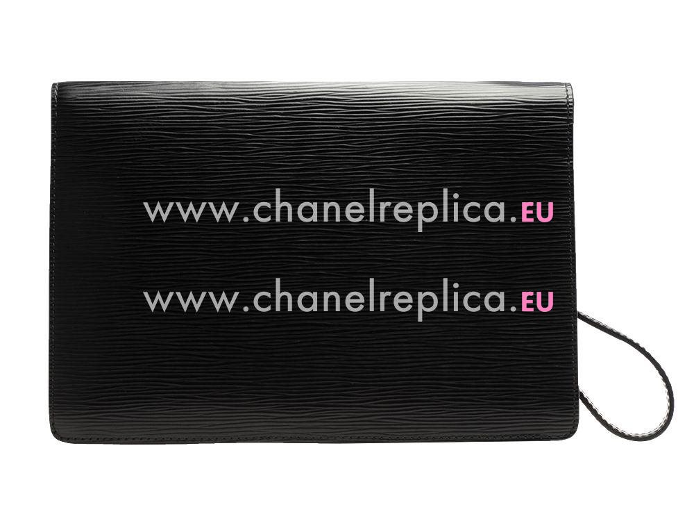 Louis Vuitton Epi Leather Sellier Dragonne Clutch M52762