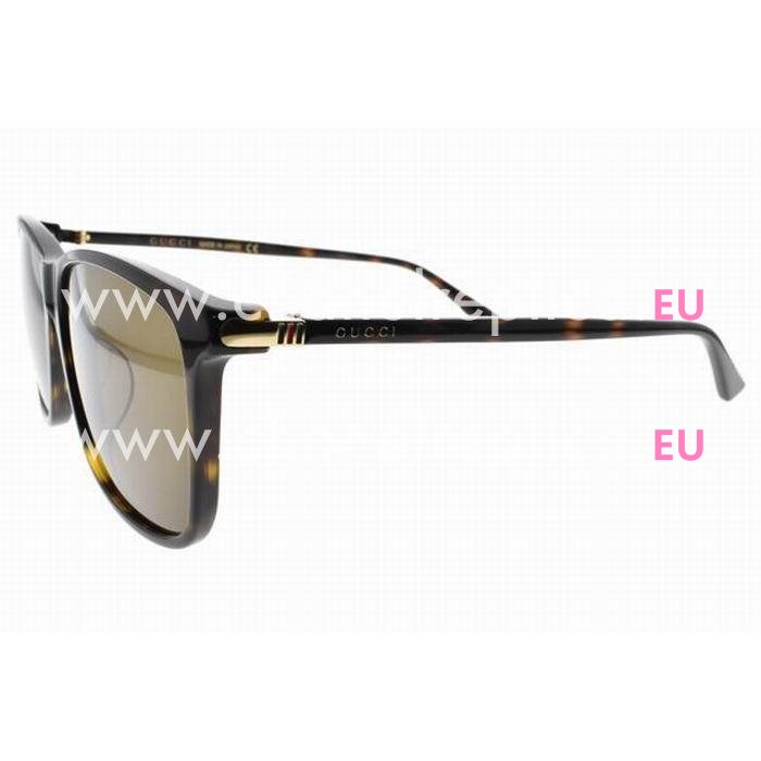 Gucci Square Frame Sunglsses Amber Brown G7082918