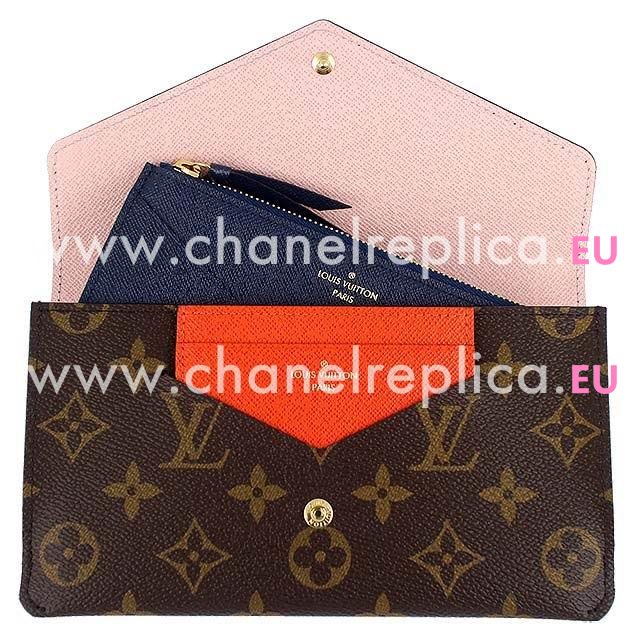 Louis Vuitton Classic Monogram Canvas Three-piece Wallet M62203