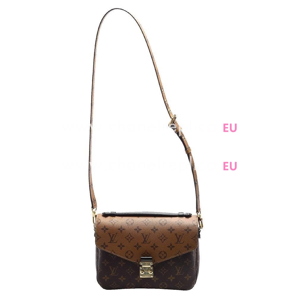 Louis Vuitton Metis Classic Monogram Double Color Message Bag M41465