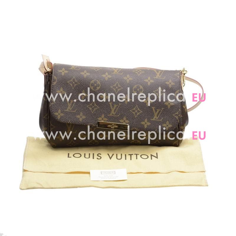 Louis Vuitton 2012 Monogram Canvas Favorite MM Clutch M40718