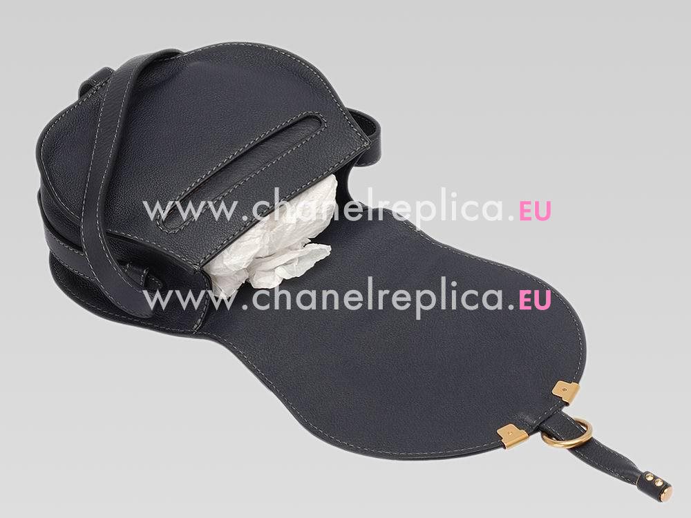 Chloe Nano Marcie Rivet Decoration Saddle Bag C457366