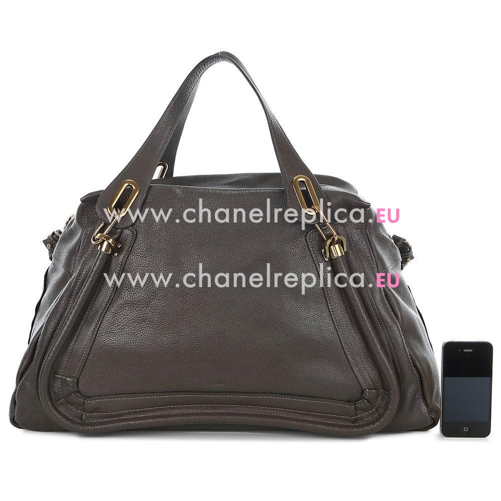 Chloe Party Caviar Calfskin Bag In Dark coffee C5645023