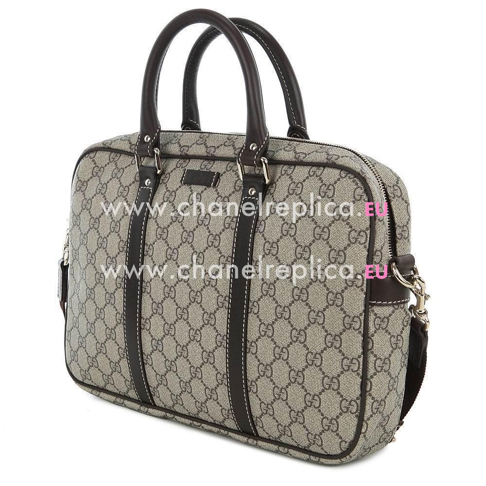Gucci Vintage Web Calfskin Boston Bag In Camel G5651997