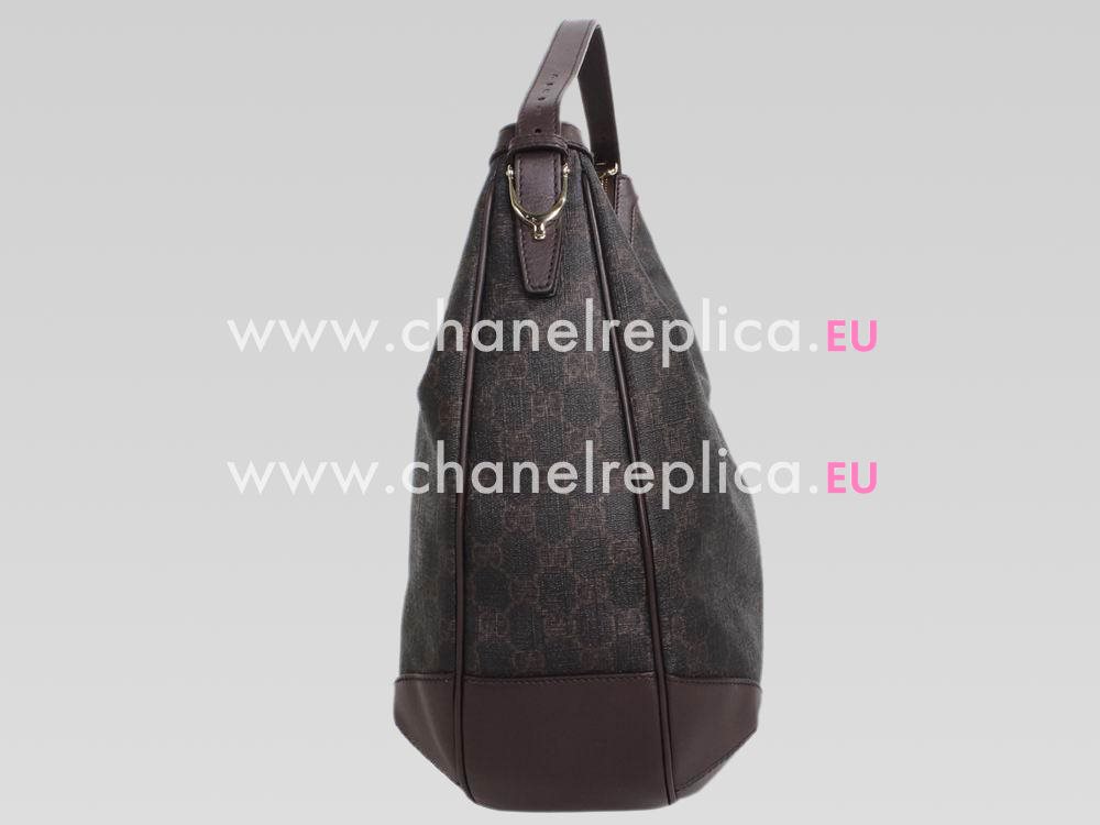 Gucci Waterproof PVC Shoulder Bag In Coffe GU454554