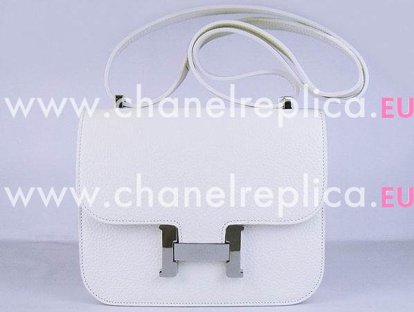 Hermes Constance Bag Micro Mini White(Silver) H1017WHS