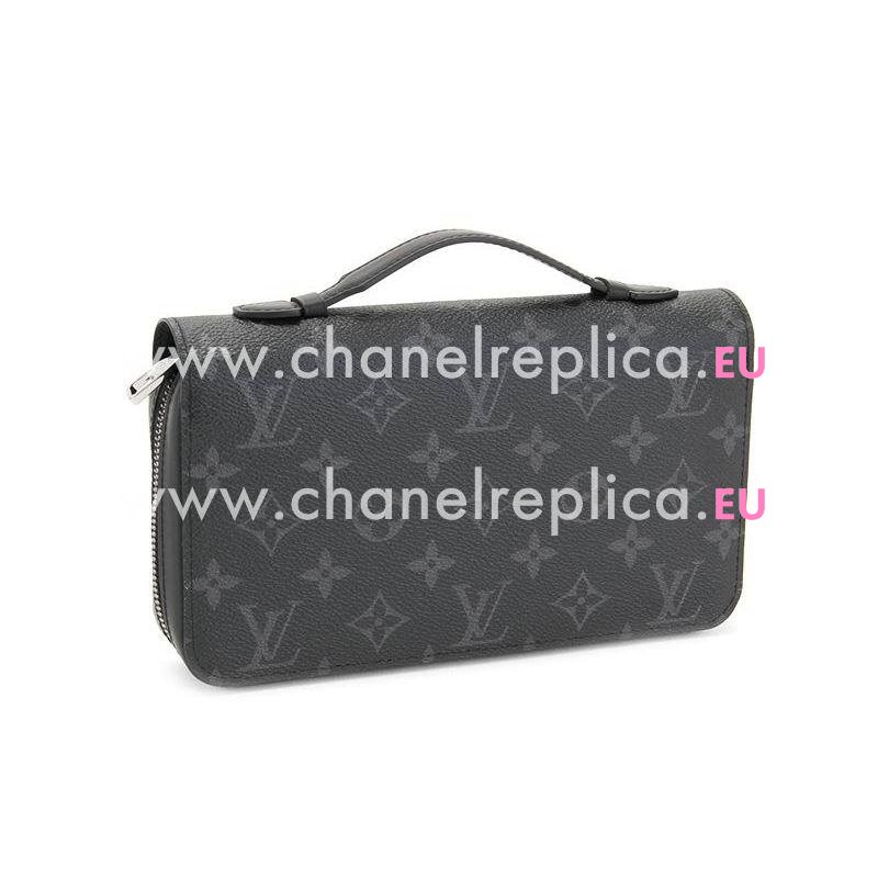 Louis Vuitton Monogram Eclipse Zippy XL Wallet M61698