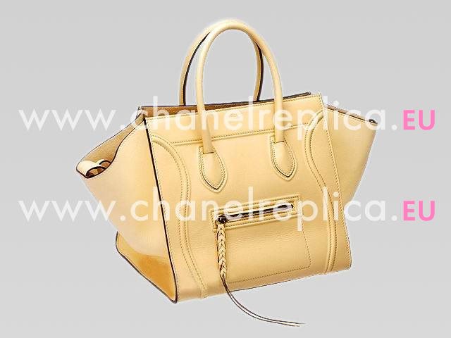 Celine Square Phantom Luggage Bag Faint Yellow CE43739