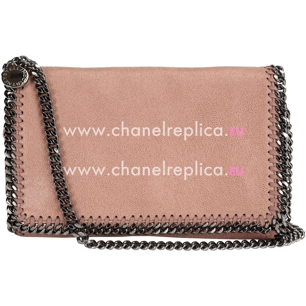 Stella McCartney Falabella Silver Chain Shouder Bag Pink S856581
