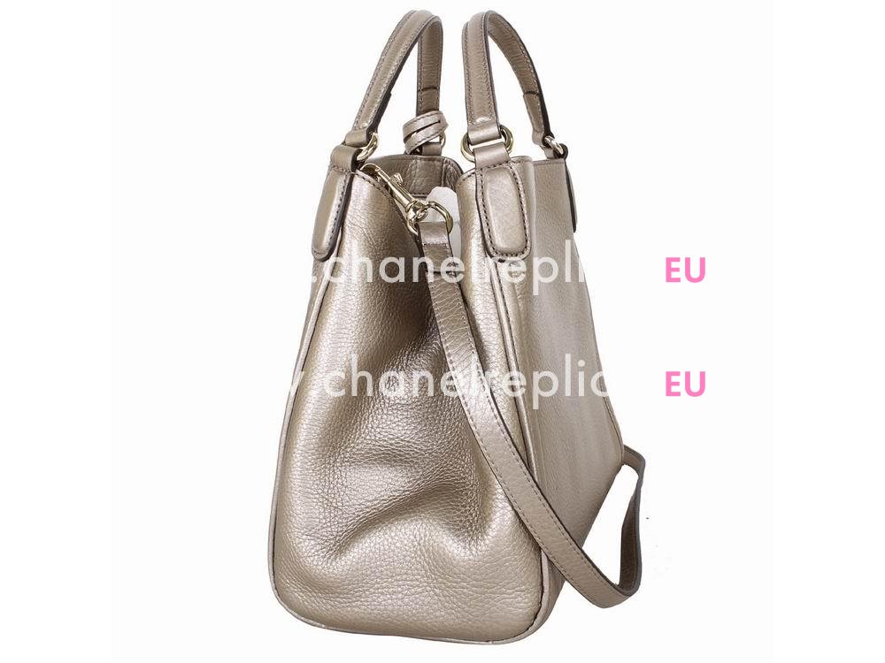 Gucci Soho GG Calfskin Patent Leather Bag Anti Golden G3367515