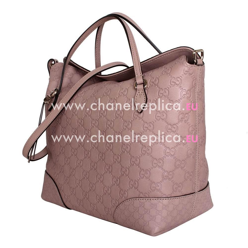 Gucci Emily Guccissima GG Calfskin Bag In Pink G559440
