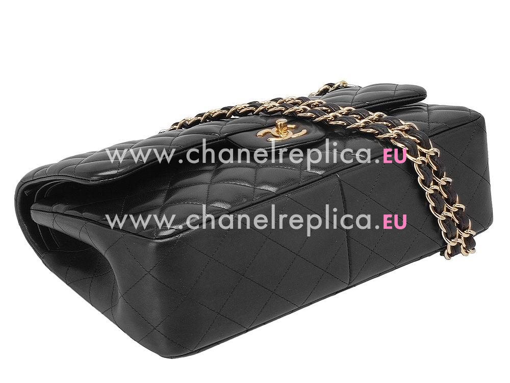 Chanel LambskinJumbo Double Flap Bag Black(Golden) A50995BL