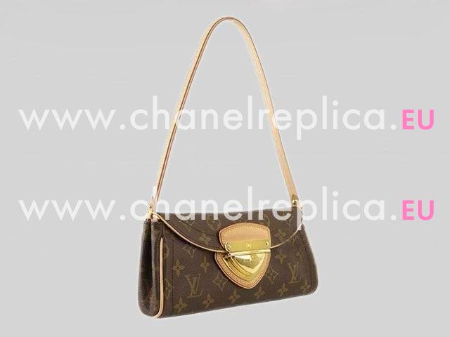 LOUIS VUITTON MONOGRAM CANVAS BEVERLY CLUTCH M40122