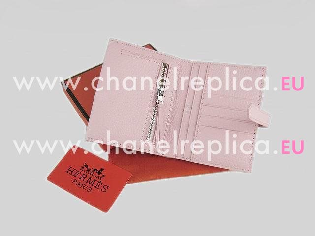 Hermes Classic Clemence Beant Purse In PINK H0006G