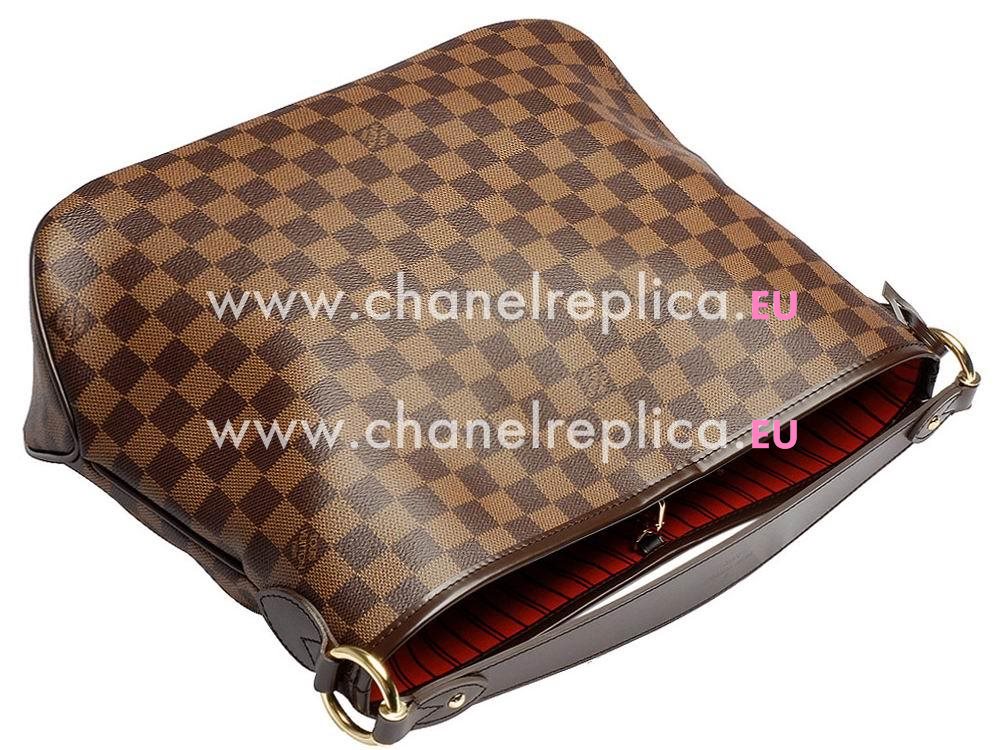 Louis Vuitton Damier Ebene Canvas Delightful MM N41460