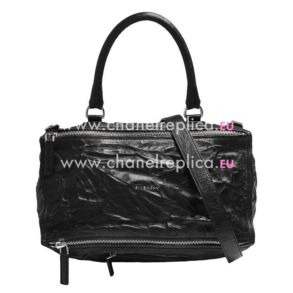 Givenchy Pandora Sheepskin Bag In Black Gi6112008
