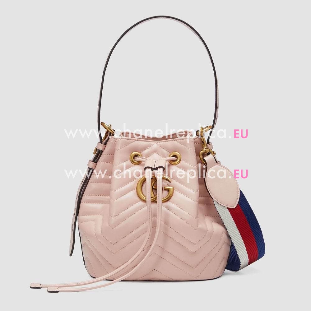 Gucci GG Marmont quilted leather bucket bag 476674 D8GET 5972