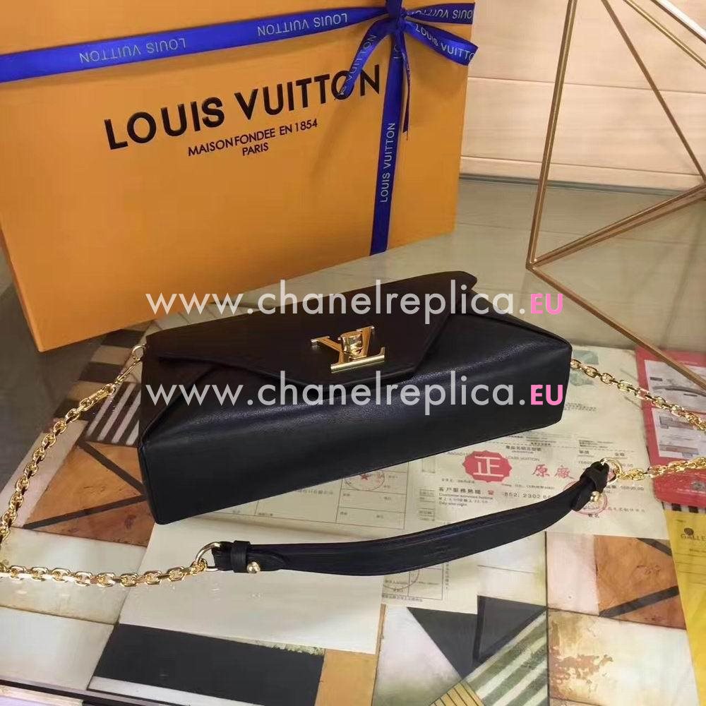 Louis Vuitton Love Note Chain Shoulder Bag Noir M54500