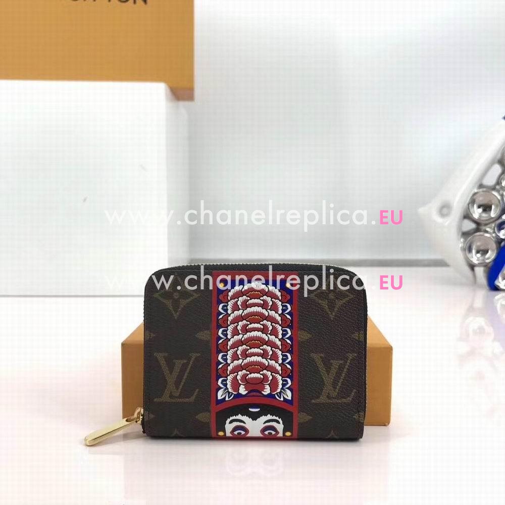 Louis Vuitton Monogram Canvas Zipper Coin Purse M62394