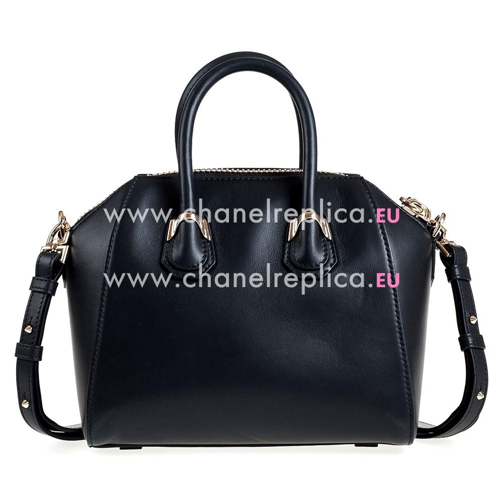 Givenchy Antigona Goat Skin Shoulder Tote Bag Mini Black GC465386