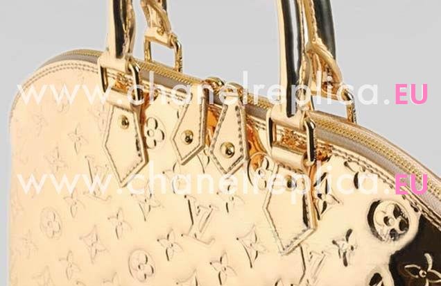 LOUIS VUITTON MONOGRAM MIROIR ALMA MM GOLD M93624