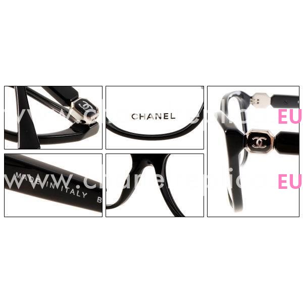 Chanel Classic Logo Sunglasses Black Frame CN3285 C501