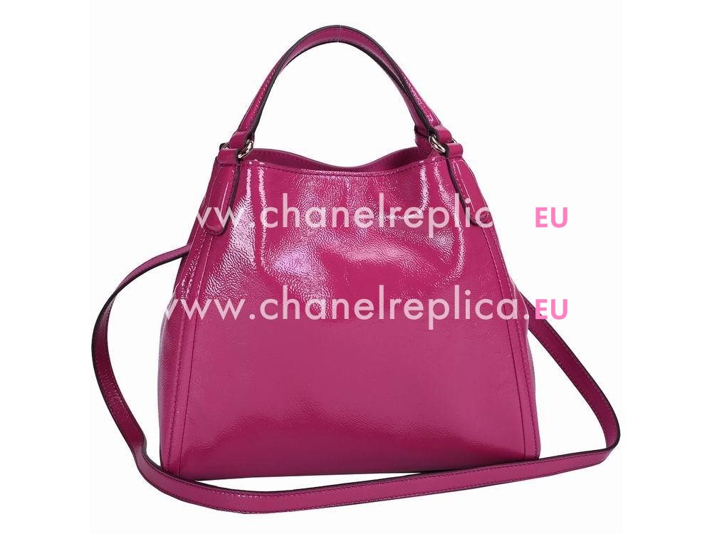 Gucci Soho GG Patent Leather Bag Pink G5355287