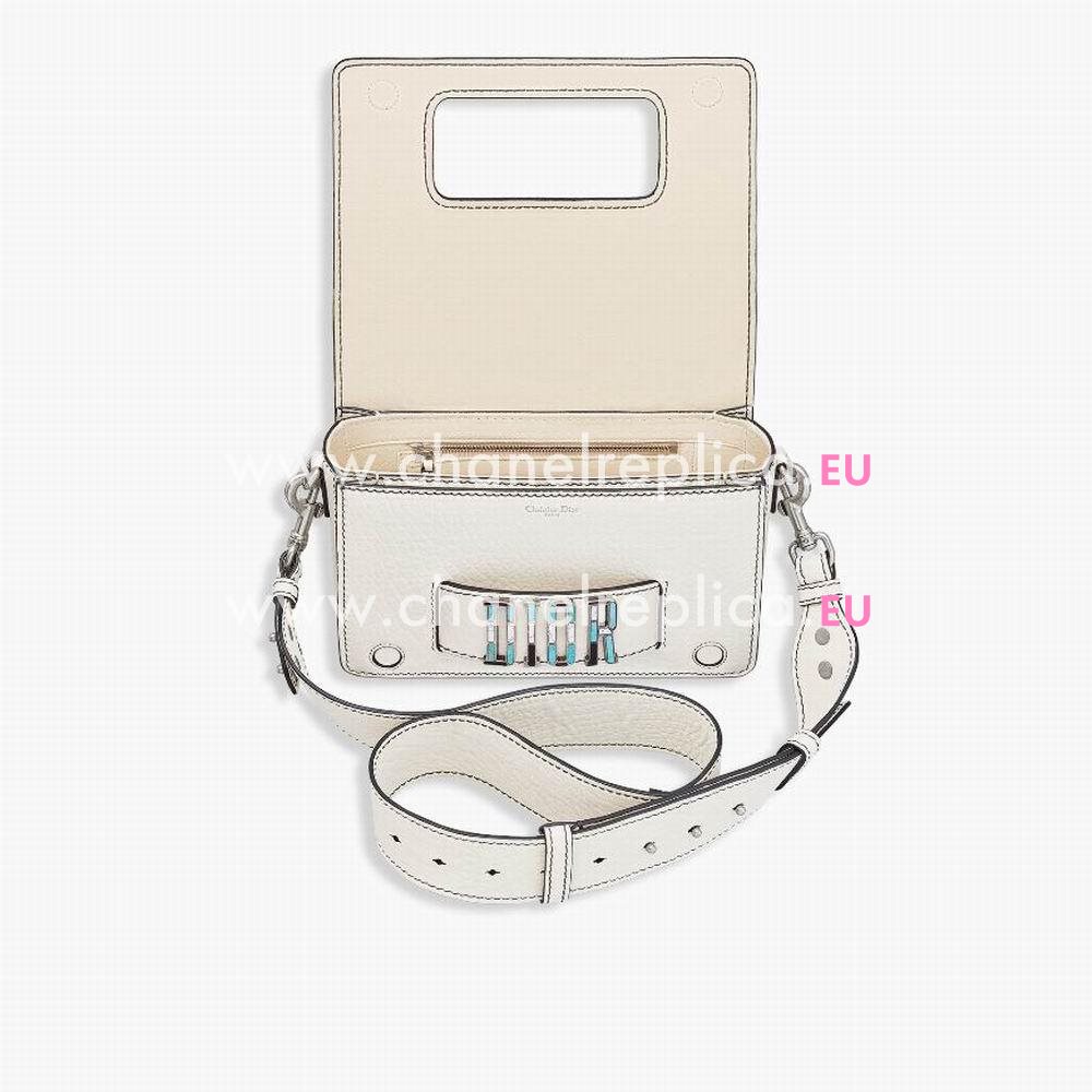 DIO(R)EVOLUTION FLAP BAG WITH SLOT HANDCLASP CANYON GRAINED LAMBSKIN DM800VQ