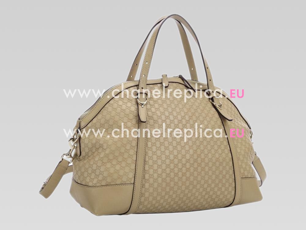 Gucci Nice ambossed Guccissima Cowhide Bag Nude G473385