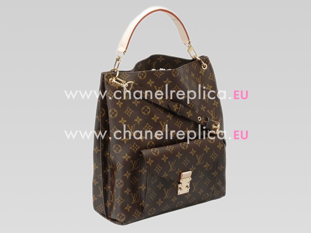 Louis Vuitton 2013 New Monogram Canvas Metis Bag M40781