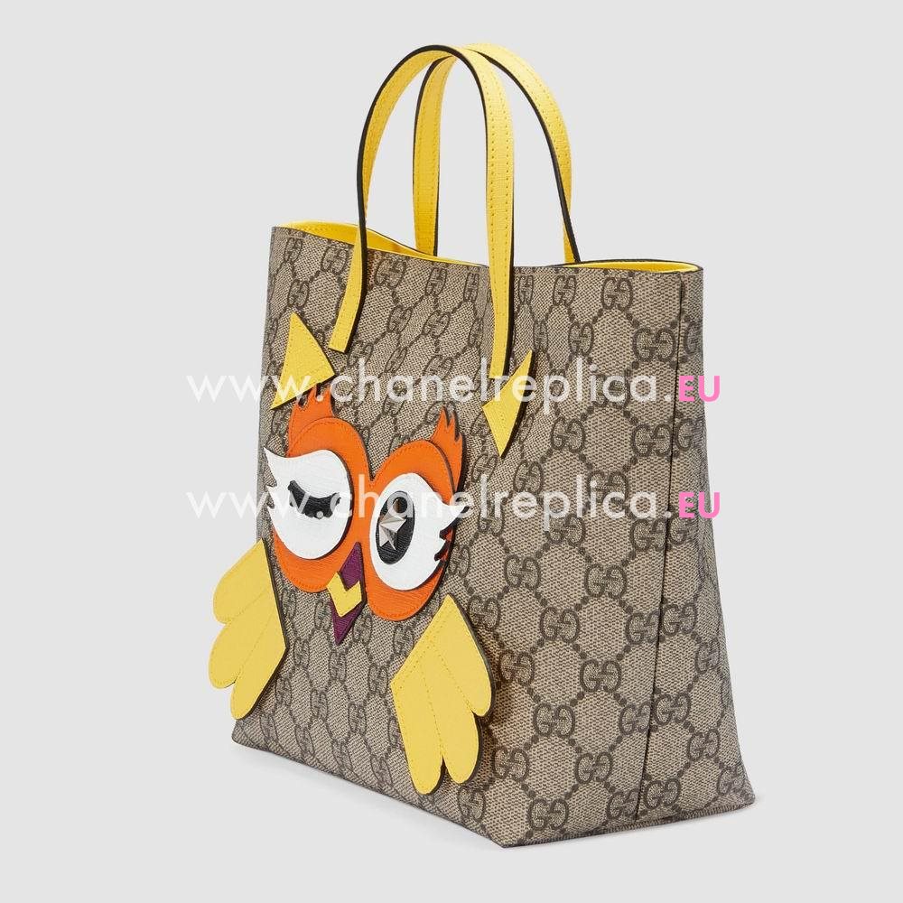 Gucci Childrens owl tote Bag 477488 K9G6N 9771