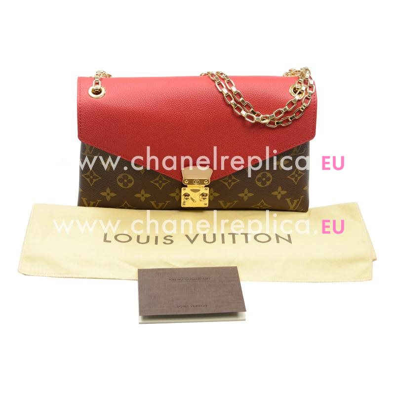 Louis Vuitton Monogram Canvas Pallas Chain Cherry M41201