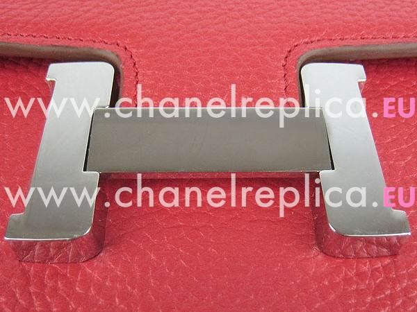 Hermes Constance Bag Micro Mini Red(Silver) H1020RS