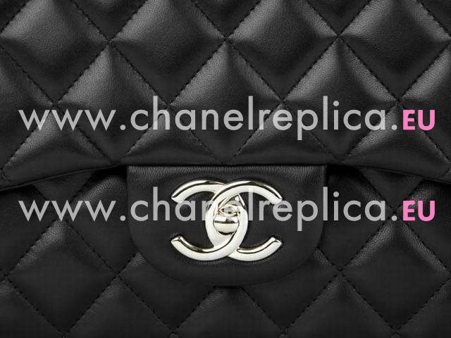 Chanel Maxi Lambskin Double Flap Bag(Light Gold) A47603
