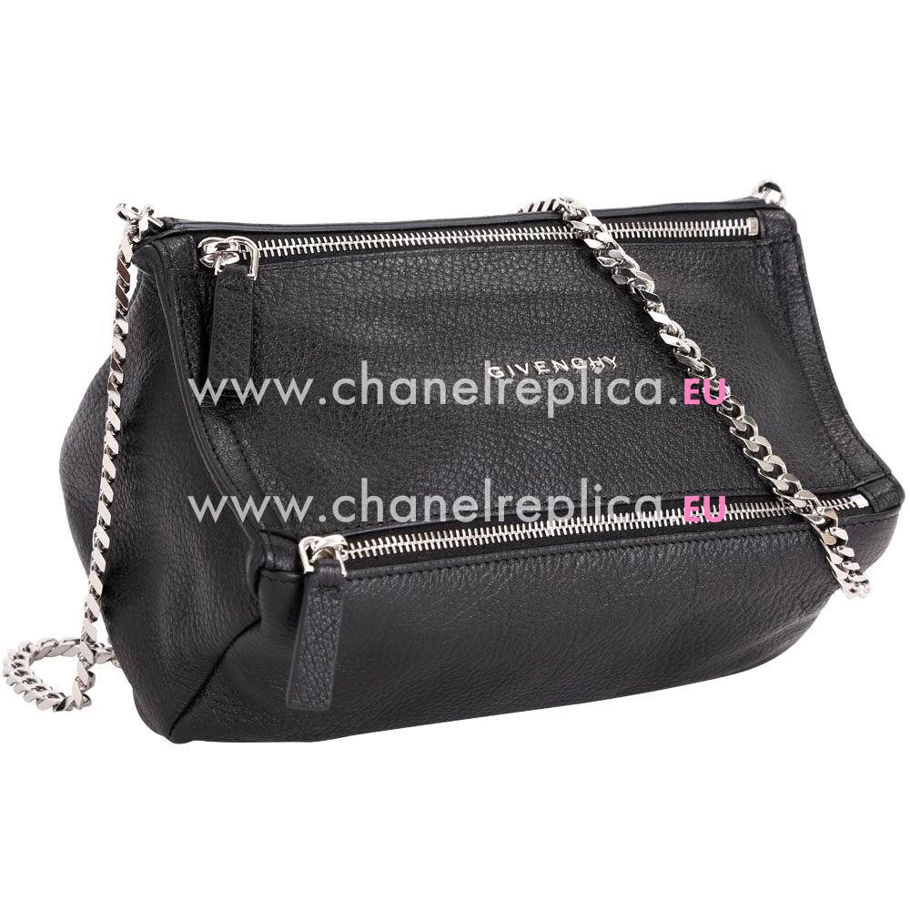 Givenchy Pandora Goatskin Mini Bag In Black G7041305