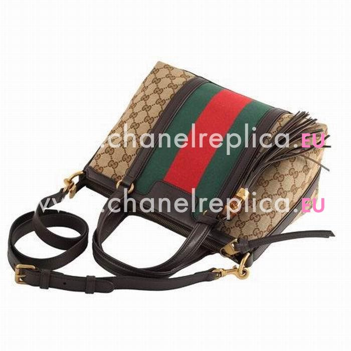 Gucci Emily Guccissima GG Calfskin Bag In Coffee G559442