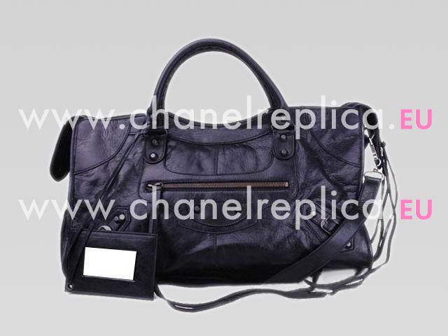 Balenciaga Part-Time Planet Small Stud Bag Nero 168028NE