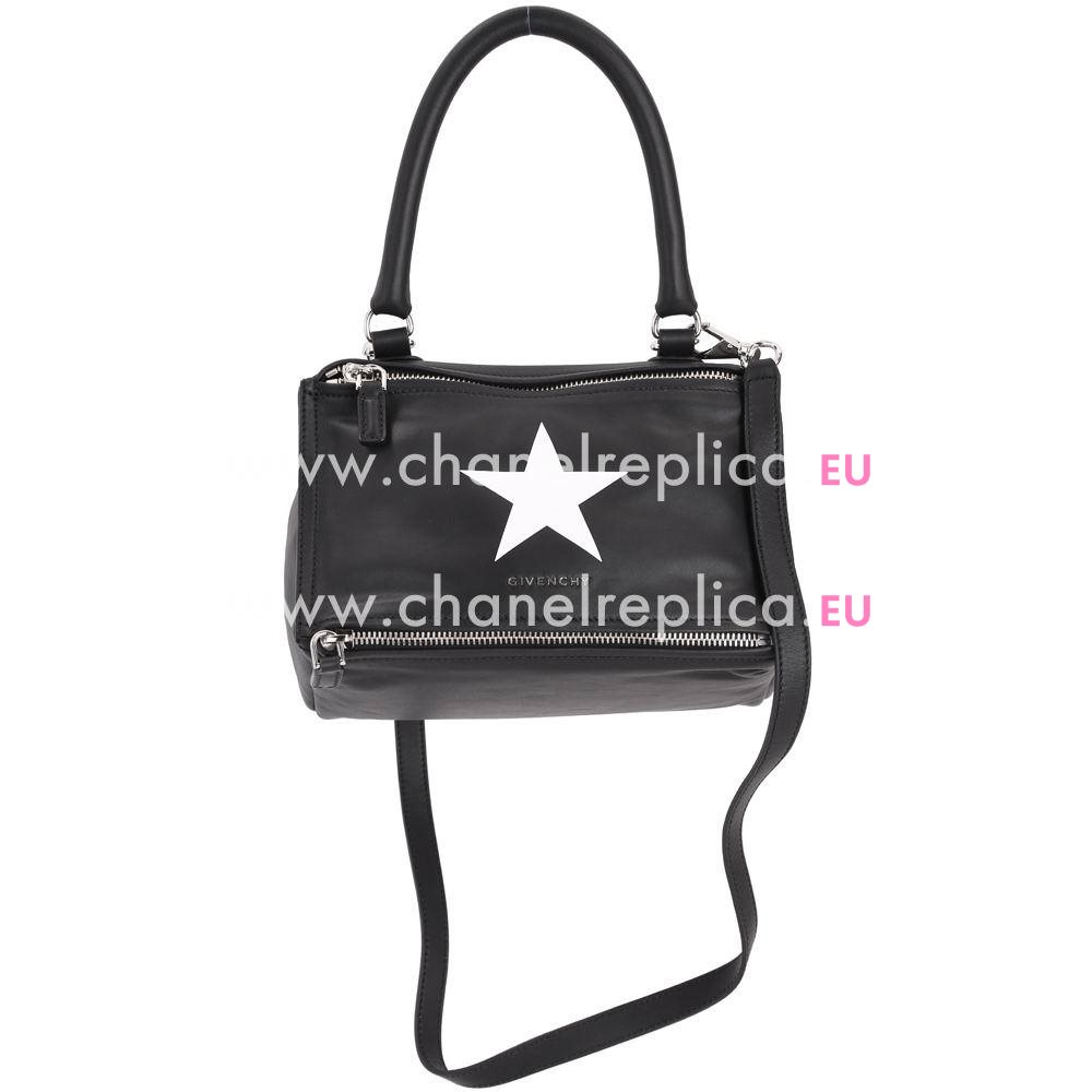 Givenchy Pandora Star Cowskin Bag Black GV567B85