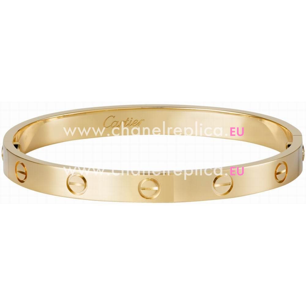 Cartier Love 18K Yellow Gold Bracelet CR7081801