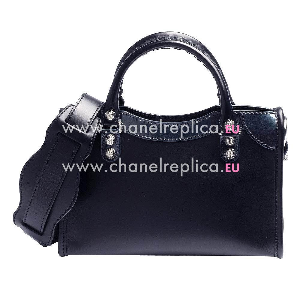 Balenciage City Lambskin Silvery hardware Classic Mini Bag Blue Purple B2055050