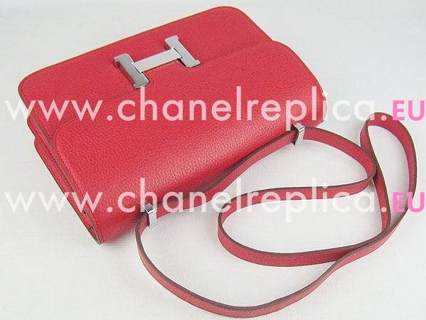 Hermes Constance Bag Micro Mini Red(Silver) H1020RS