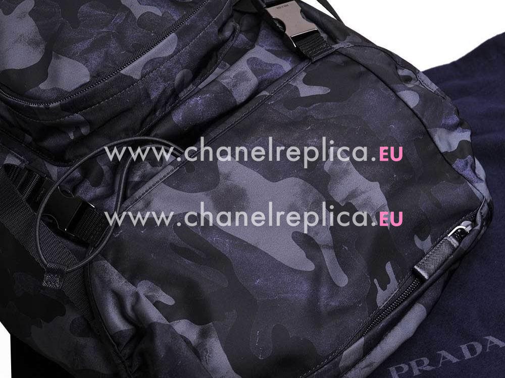 Prada Tessuto Montagn Triangle Logo Nylon Camouflage Backpack PR53949