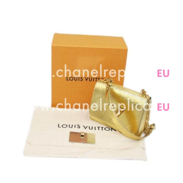 Louis Vuitton Twist Epi Leather Bag PM Gold M50524