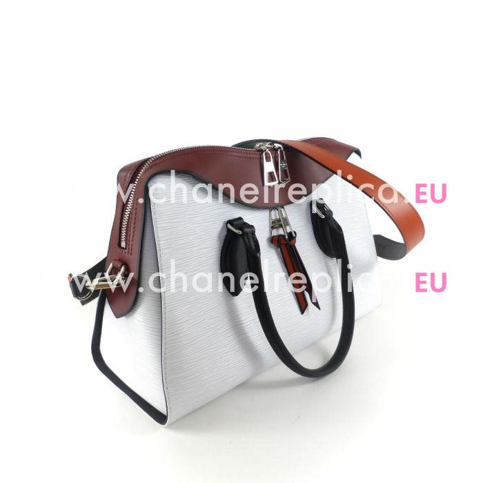 Louis Vuitton Epi Leather Tuileries Bag White M53443