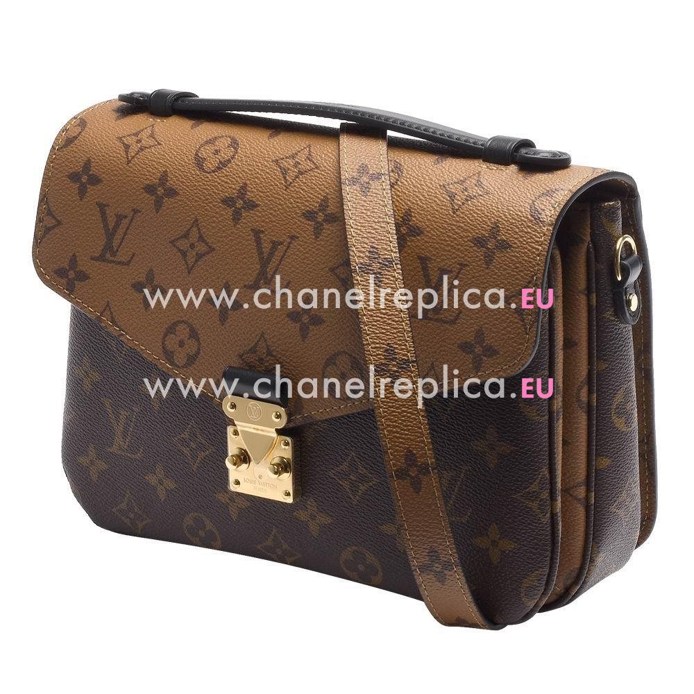 Louis Vuitton Metis Classic Monogram Double Color Message Bag M41465